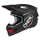 3SRS Helmet HEXX V.24 black/white/red S (55/56 cm)