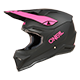 1SRS Youth Helmet SOLID V.24 black/pink L (49/50 cm)