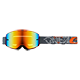 B-20 Goggle STRAIN V.22 gray/orange - radium red